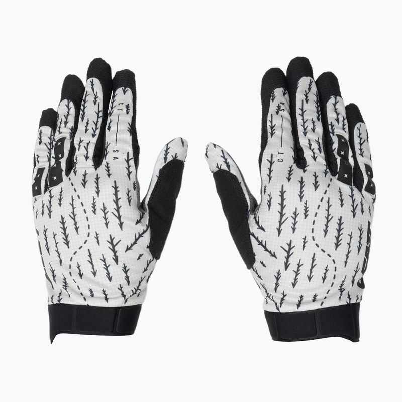 Mănuși de ciclism pentru bărbați Leatt MTB 1.0 GripR trails white 2