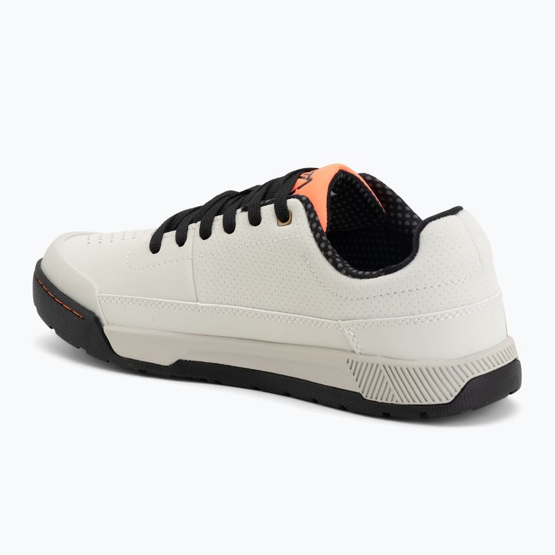 Încălțăminte de ciclism platformă pentru bărbați Leatt Flat 2.0 cream white 3