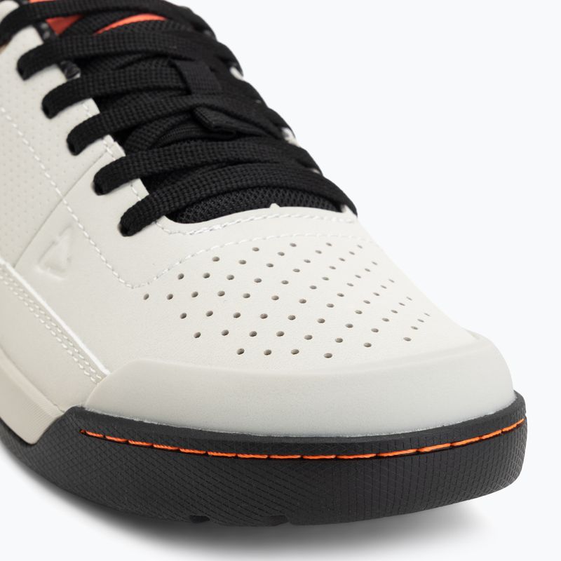 Încălțăminte de ciclism platformă pentru bărbați Leatt Flat 2.0 cream white 7