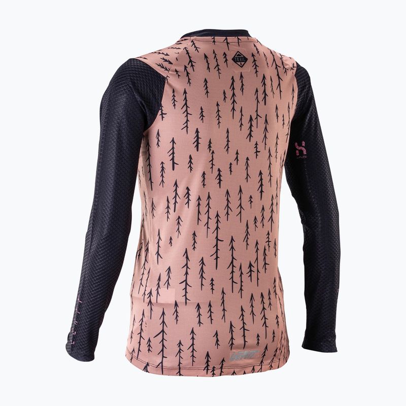Longsleeve de ciclism pentru femei Leatt MTB Trail 3.0 trails pink 7