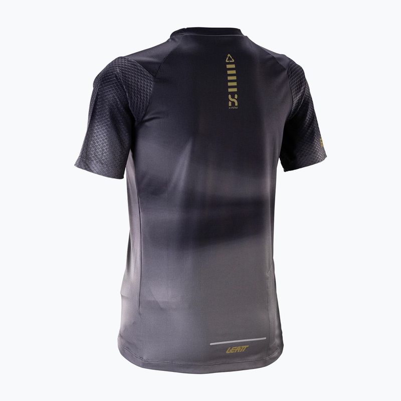 Tricou de ciclism pentru femei Leatt MTB Trail 3.0 ghost black 2