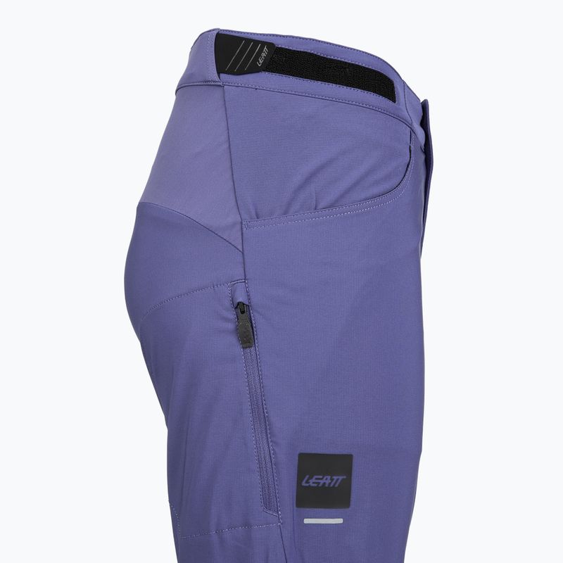 Pantaloni scurți de ciclism pentru femei Leatt MTB Trail 3.0 Liner cosmic blue 3