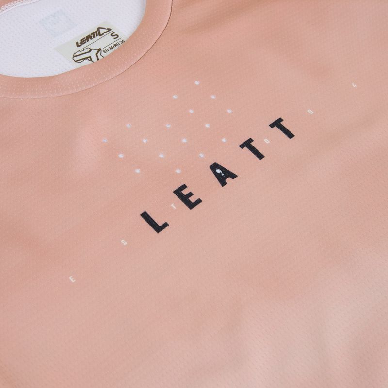 Tricou de ciclism pentru femei Leatt MTB Gravity 4.0 dusty pink 3