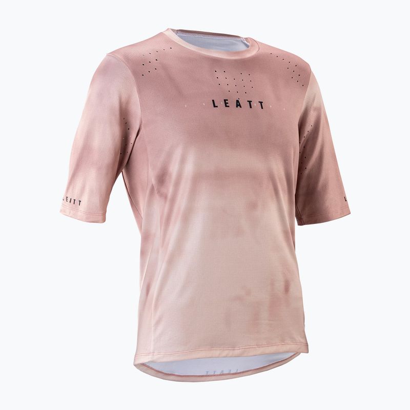 Tricou de ciclism pentru femei Leatt MTB Gravity 4.0 dusty pink 5