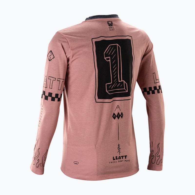 Longsleeve de ciclism pentru femei Leatt MTB Gravity 3.0 W dusty pink 2