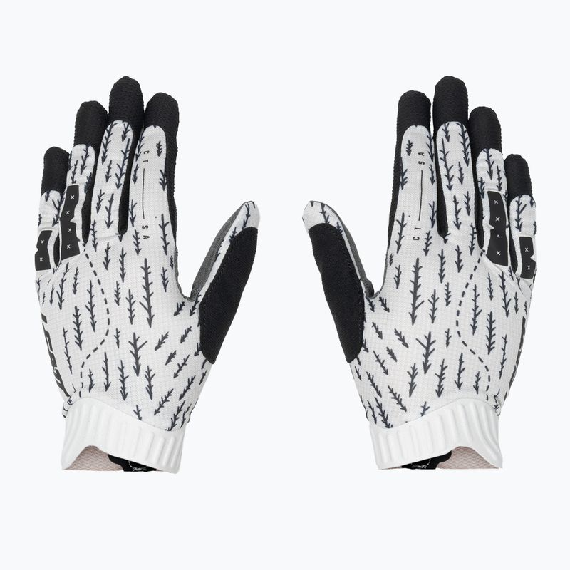 Mănuși de ciclism pentru femei Leatt MTB 1.0 GripR trails white 2