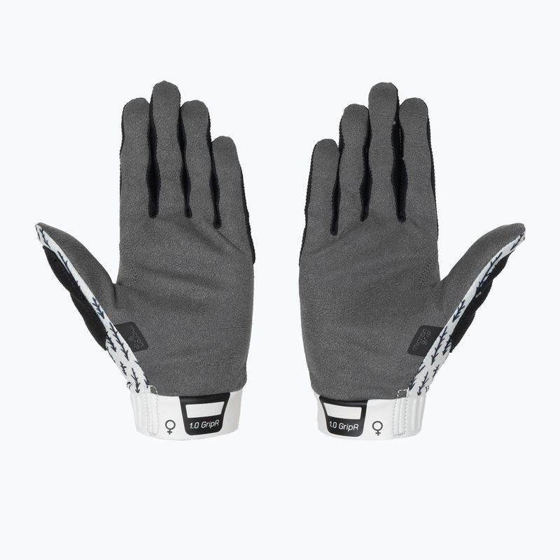 Mănuși de ciclism pentru femei Leatt MTB 1.0 GripR trails white 3