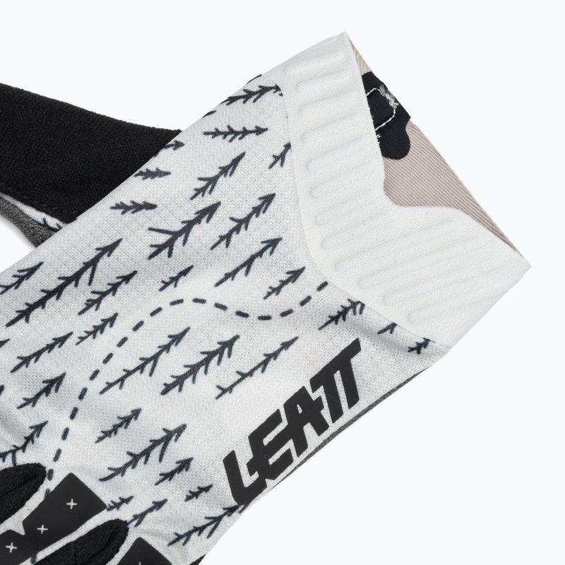 Mănuși de ciclism pentru femei Leatt MTB 1.0 GripR trails white 4