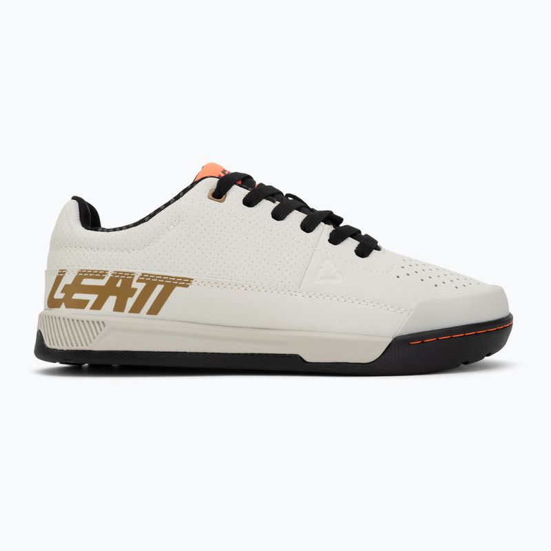 Încălțăminte de ciclism platformă pentru femei Leatt Flat 2.0 W cream white 2
