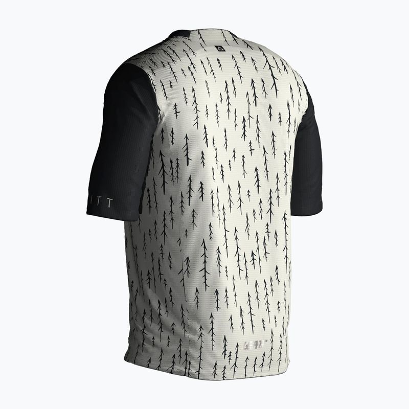Tricou de ciclism pentru copii Leatt MTB Gravity 4.0 Jr white trails 2