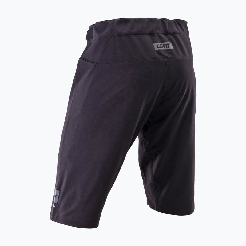 Pantaloni scurți de ciclism pentru copii Leatt MTB Gravity 2.0 black 2