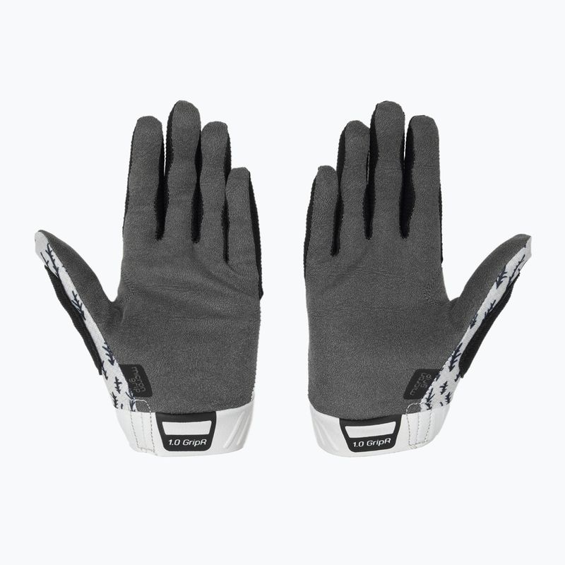 Mănuși de ciclism pentru copii Leatt MTB 1.0 GripR Jr trails white 3