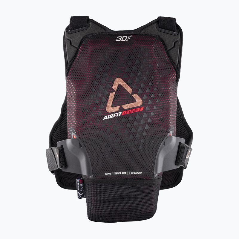 Armură de ciclism pentru femei Leatt Chest Protector 3DF AirFit Evo black 2