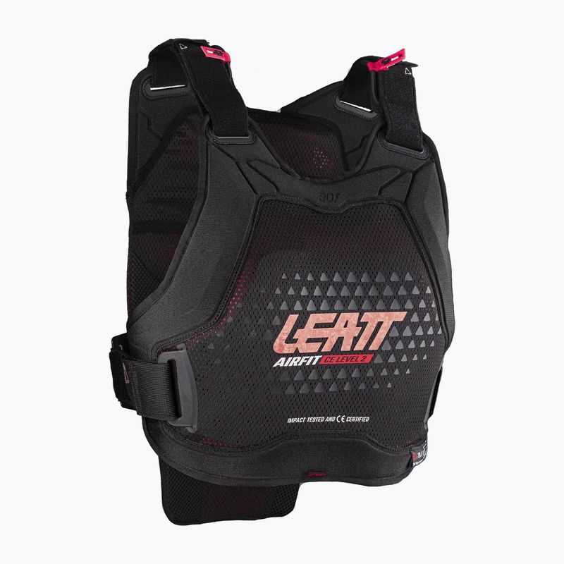 Armură de ciclism pentru femei Leatt Chest Protector 3DF AirFit Evo black 3