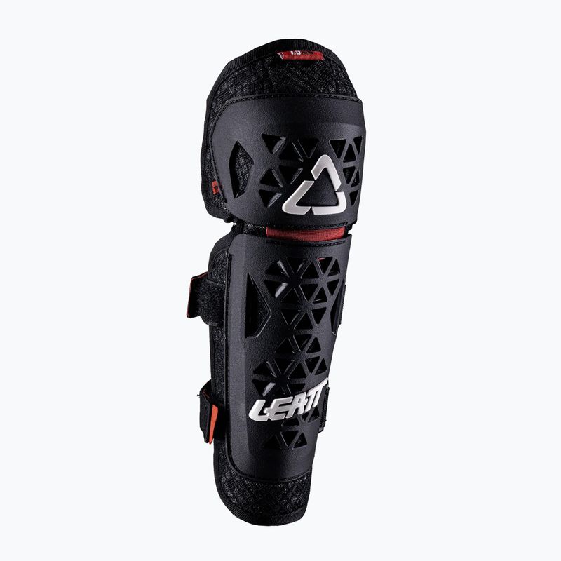 Apărători de ciclism pentru genunchi și tibii pentru copii Leatt Knee Guard 1.5 Mini black