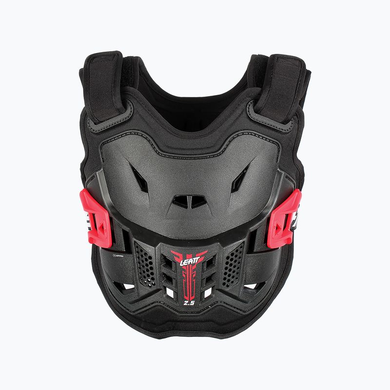 Protector de piept pentru copii Leatt 2.5 Mini negru-roșu 5016100601