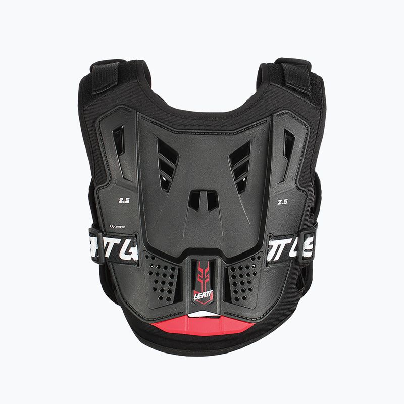 Protector de piept pentru copii Leatt 2.5 Mini negru-roșu 5016100601 2