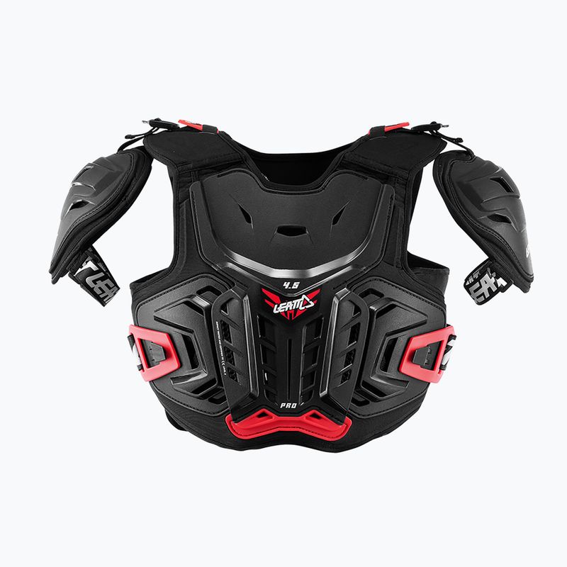 Protector de piept pentru copii Leatt 4.5 Pro negru-roșu 5017120130 6