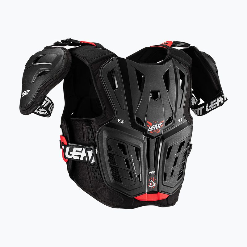 Protector de piept pentru copii Leatt 4.5 Pro negru-roșu 5017120130 7