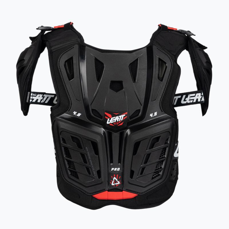 Protector de piept pentru copii Leatt 4.5 Pro negru-roșu 5017120130 2