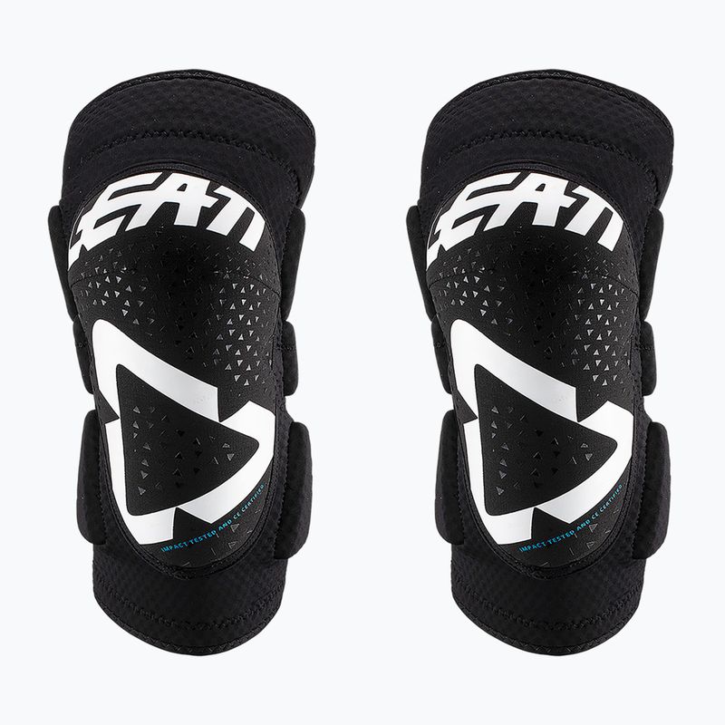 Protecții de genunchi  de ciclism pentru copii  Leatt 3DF 5.0 Mini white/black