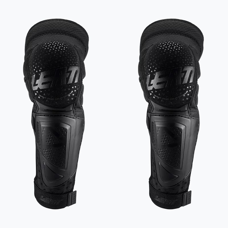 Protectori de genunchi și tibie pentru bicicletă Leatt 3DF Hybrid EXT black