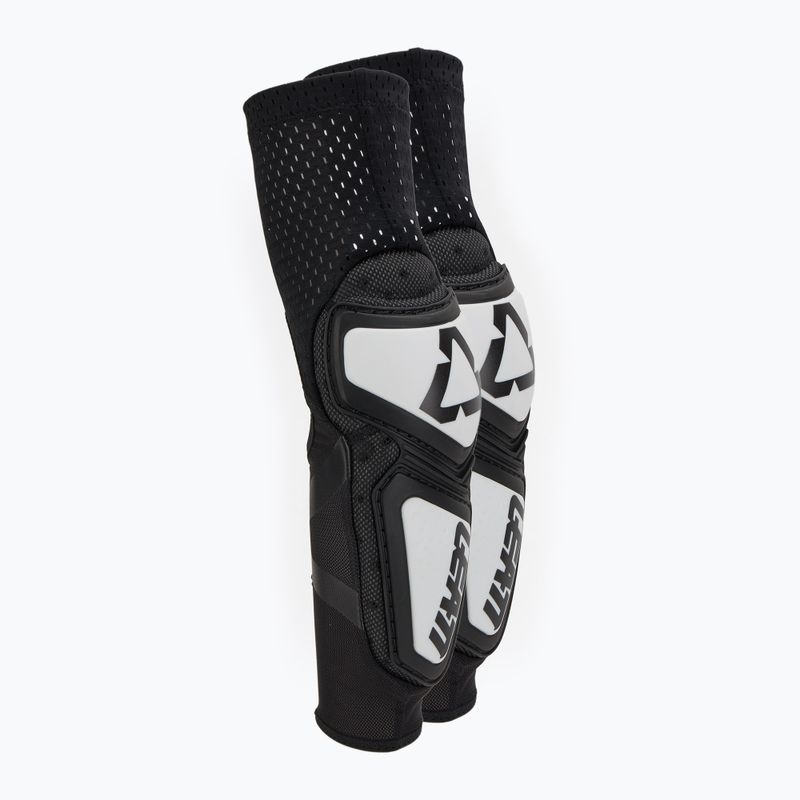Protecții pentru coate de bicicletă Leatt Contour white/black