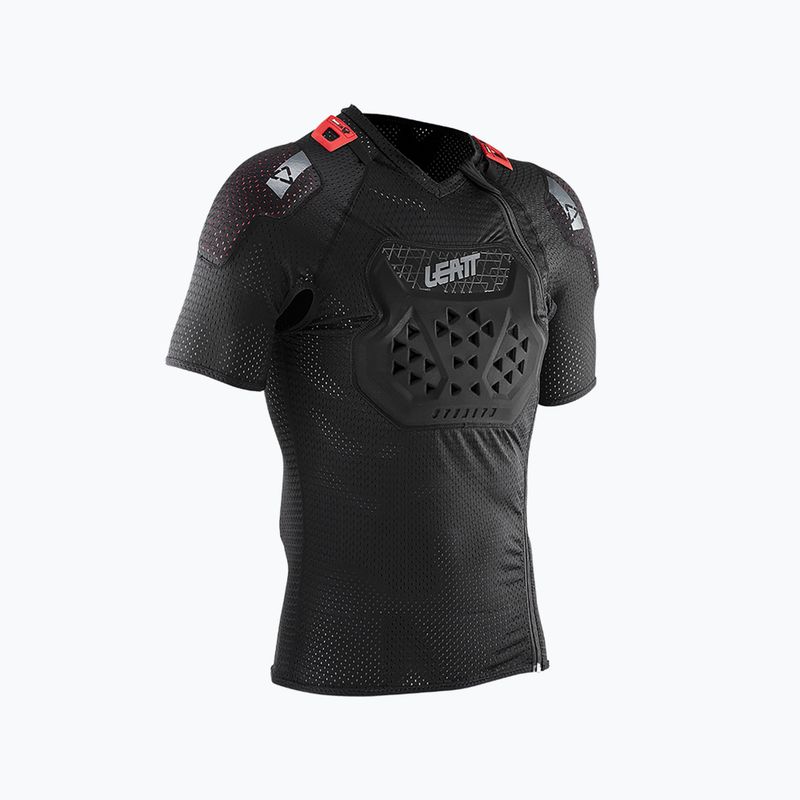 Tricou de ciclism cu apărători Leatt Airflex SS negru 5020004240 6
