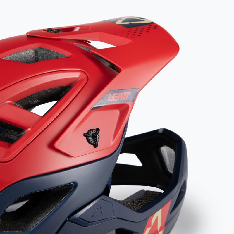 Cască de bicicletă Leatt MTB 3.0 Enduro V21.2 roșu/albastru 1021000661 7