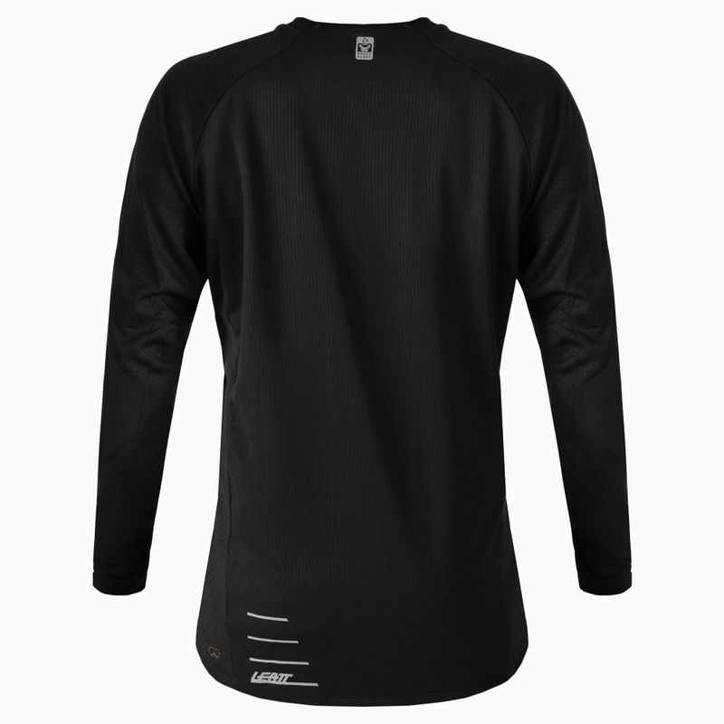 Leatt MTB 5.0 tricou de ciclism pentru bărbați negru 5021120301 2