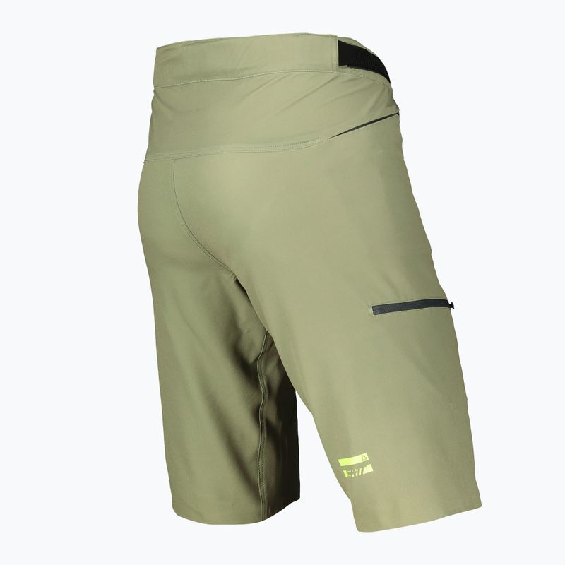 Leatt MTB 1.0 Pantaloni scurți de bicicletă verde 5021130361 3