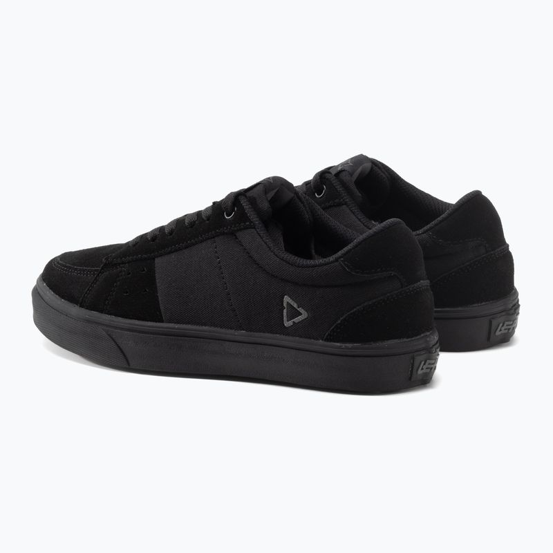 Leatt 1.0 Flat pantofi de ciclism cu platformă pentru bărbați negru 3021300101 3
