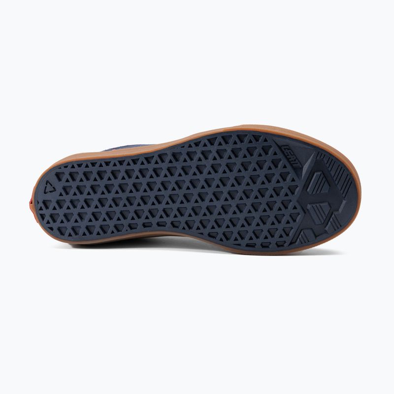 Leatt 1.0 Flat bărbați platformă de bărbați pantofi de ciclism albastru marin 3021300191 4