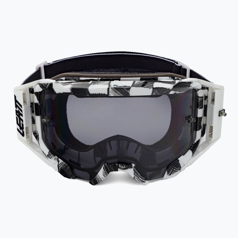 Ochelari de ciclism Leatt Velocity 5.5 alb și negru 8022010350 2