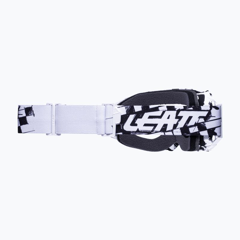 Ochelari de ciclism Leatt Velocity 5.5 alb și negru 8022010350 7