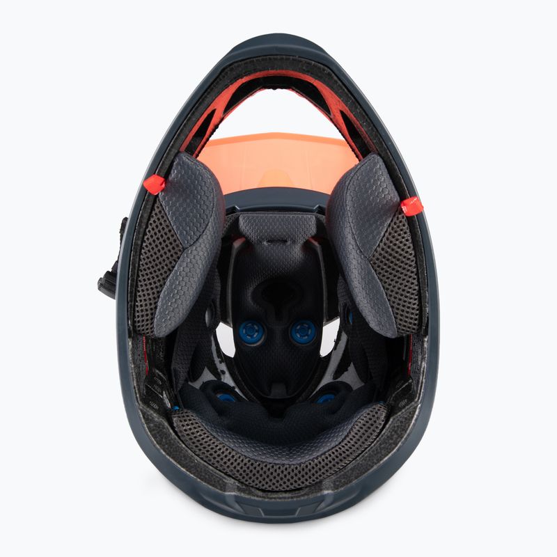 Cască de bicicletă Leatt MTB 4.0 Gravity V22 portocalie/neagră 1022070512 5