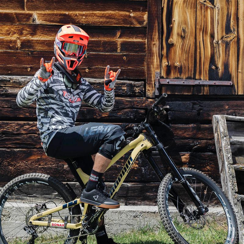 Cască de bicicletă Leatt MTB 4.0 Gravity V22 portocalie/neagră 1022070512 11