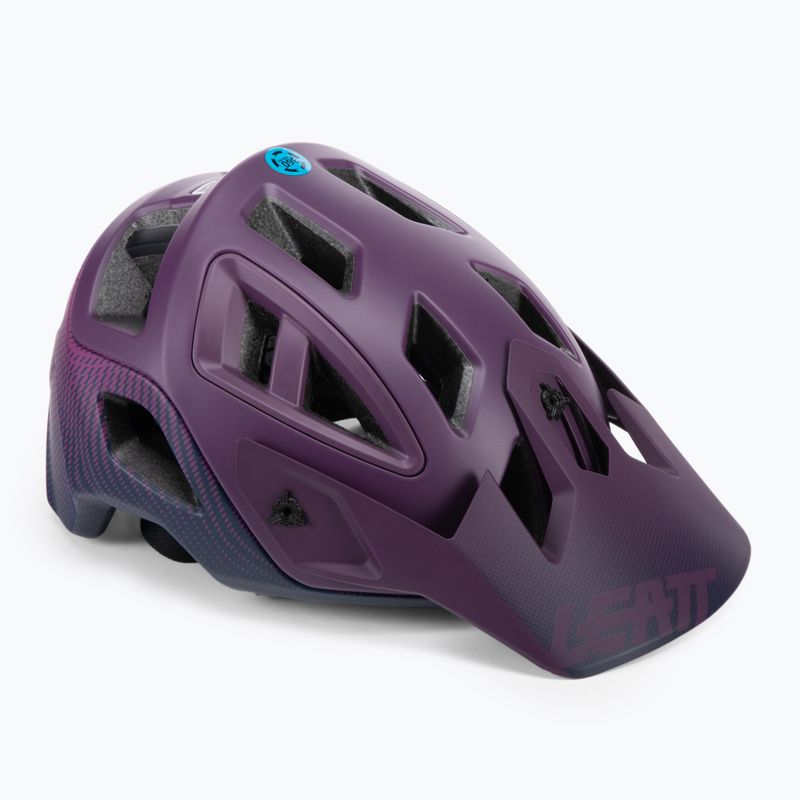 Cască de bicicletă Leatt MTB 3.0 Allmtn V22 albastru marin 1022070660