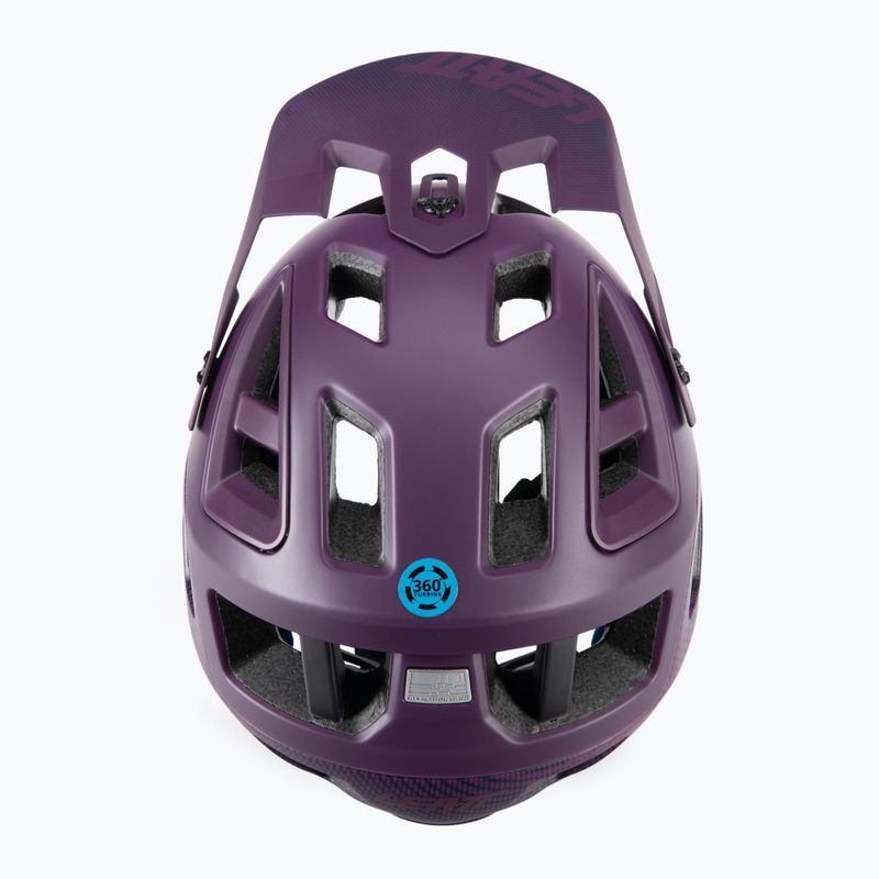 Cască de bicicletă Leatt MTB 3.0 Allmtn V22 albastru marin 1022070660 6