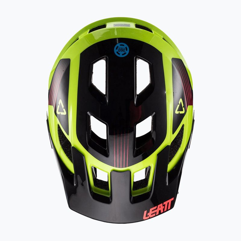 Cască de ciclism pentru copii Leatt MTB AllMtn 1.0 V22 Jr lime 5