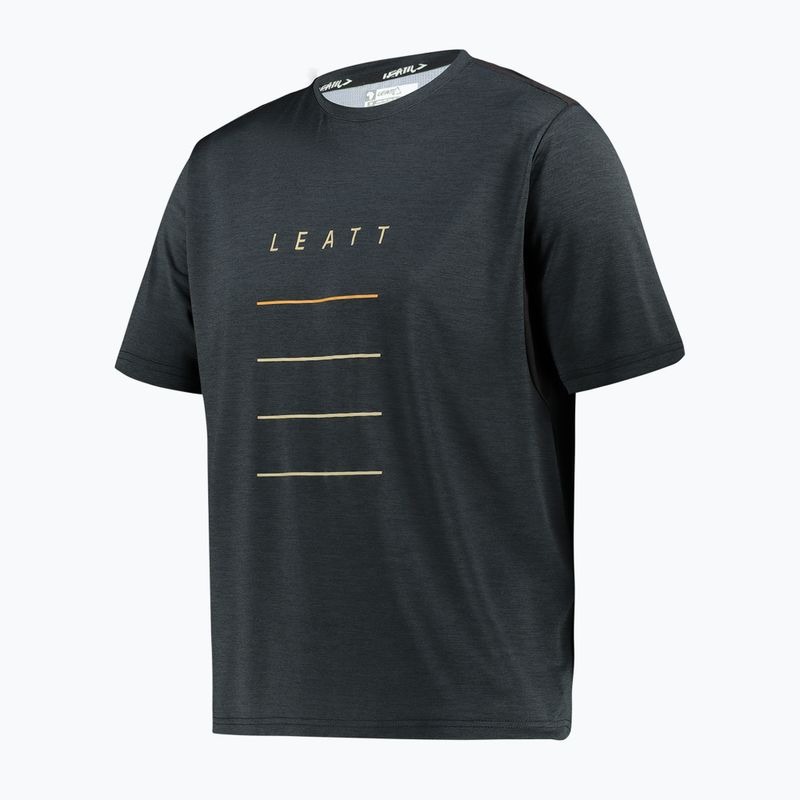 Leatt MTB Trail 1.0 tricou de ciclism pentru bărbați negru 5022080561 2