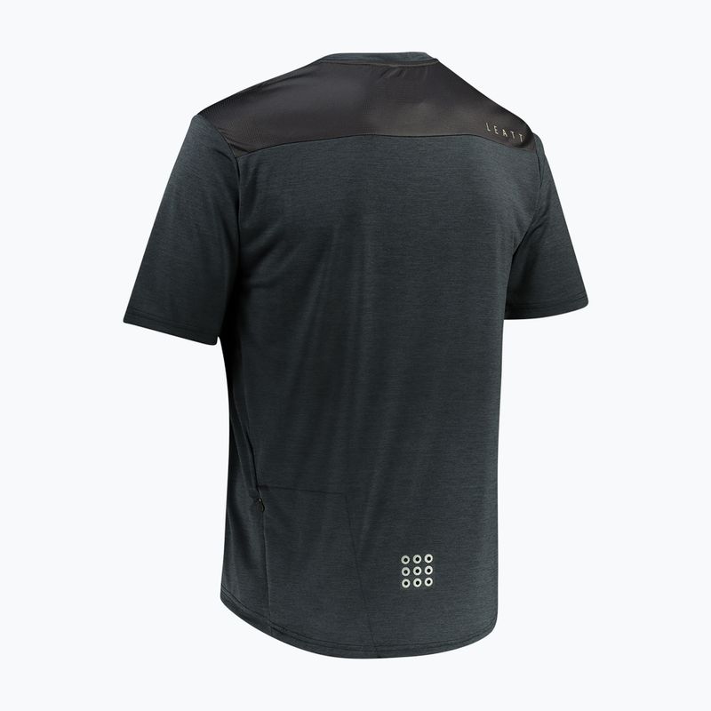 Leatt MTB Trail 1.0 tricou de ciclism pentru bărbați negru 5022080561 3