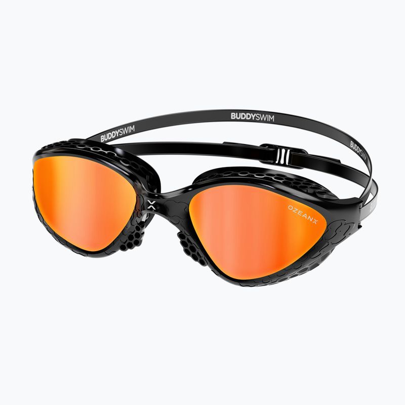 Ochelari de înot BuddySwim OzeanX Mirror black / orange