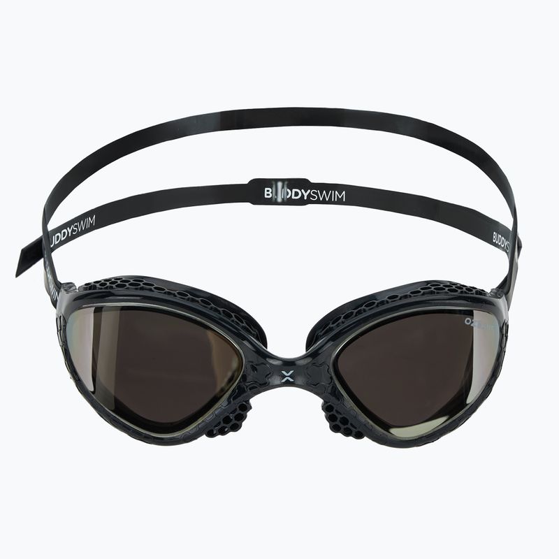 Ochelari de înot BuddySwim OzeanX Mirror black / silver 2