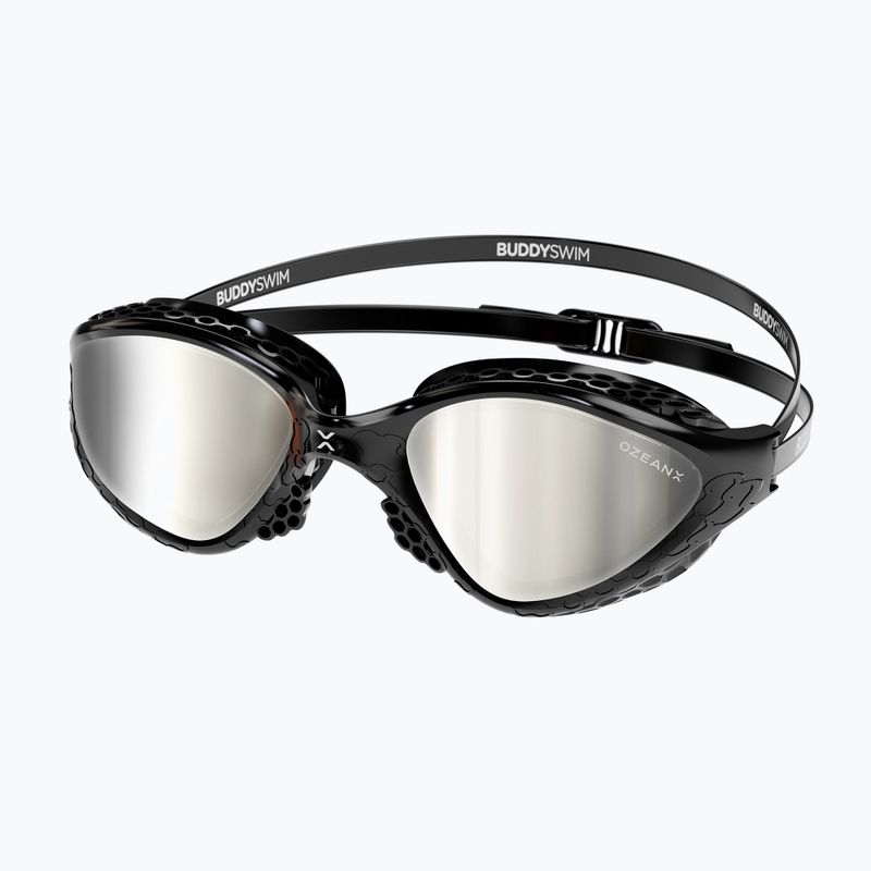 Ochelari de înot BuddySwim OzeanX Mirror black / silver