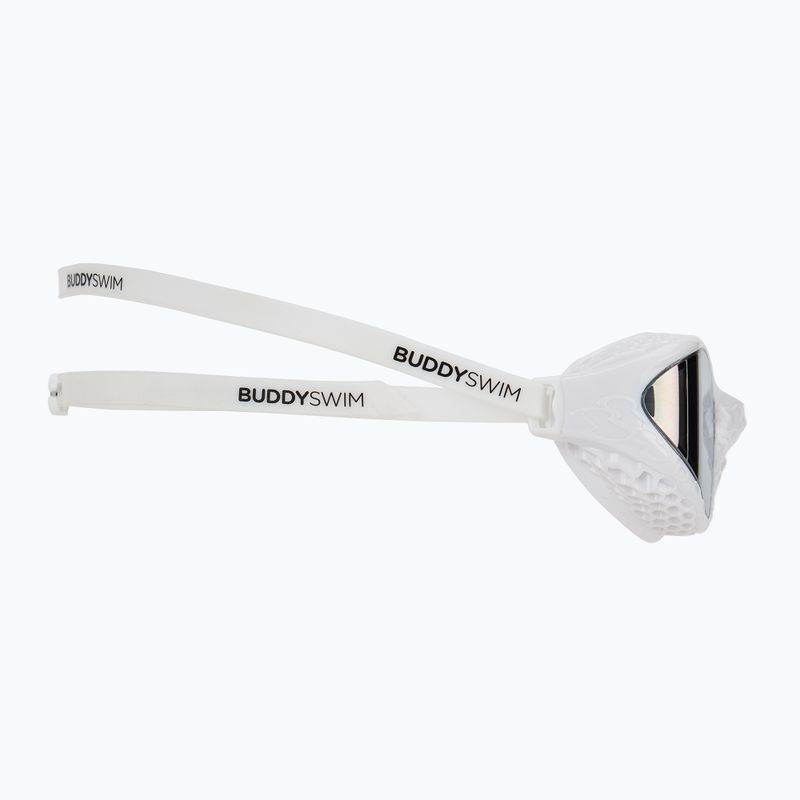 Ochelari de înot BuddySwim OzeanX Mirror white / silver 3