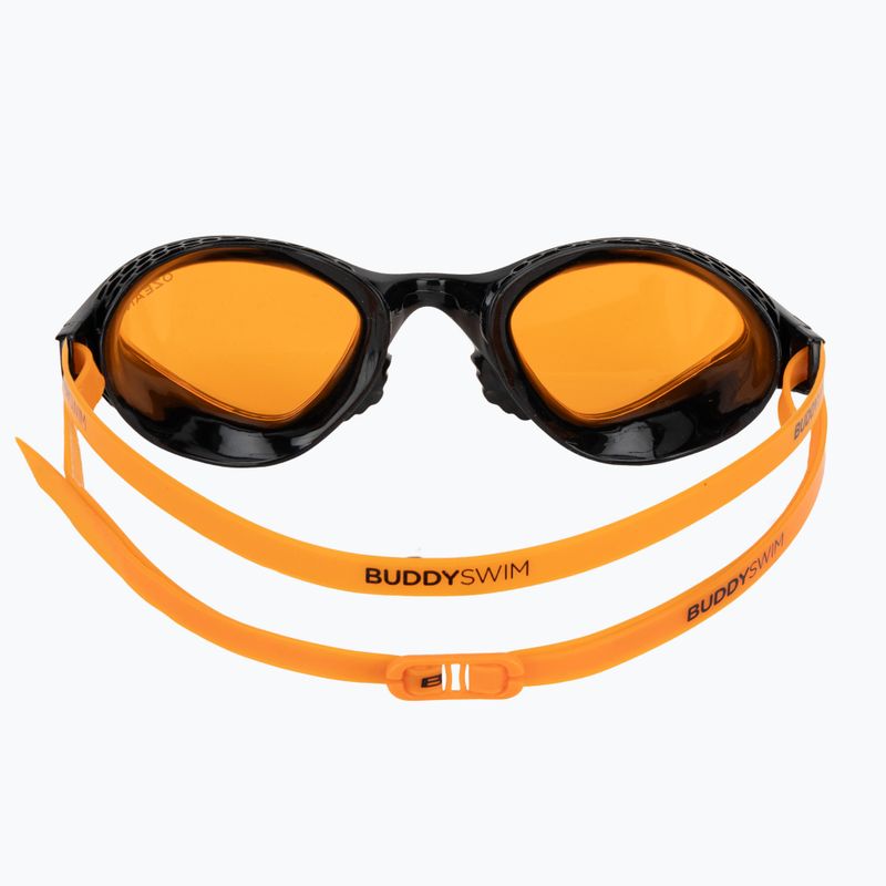 Ochelari înot BuddySwim Ozean black/orange/orange 4