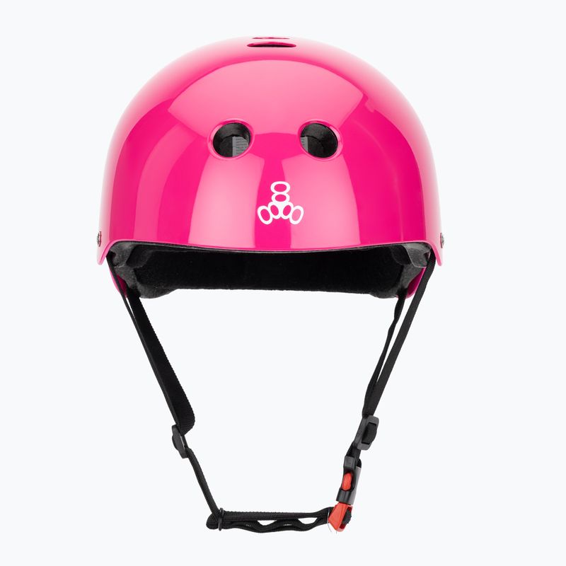 Cască Triple Eight The Certified Sweatsaver pink glossy 2