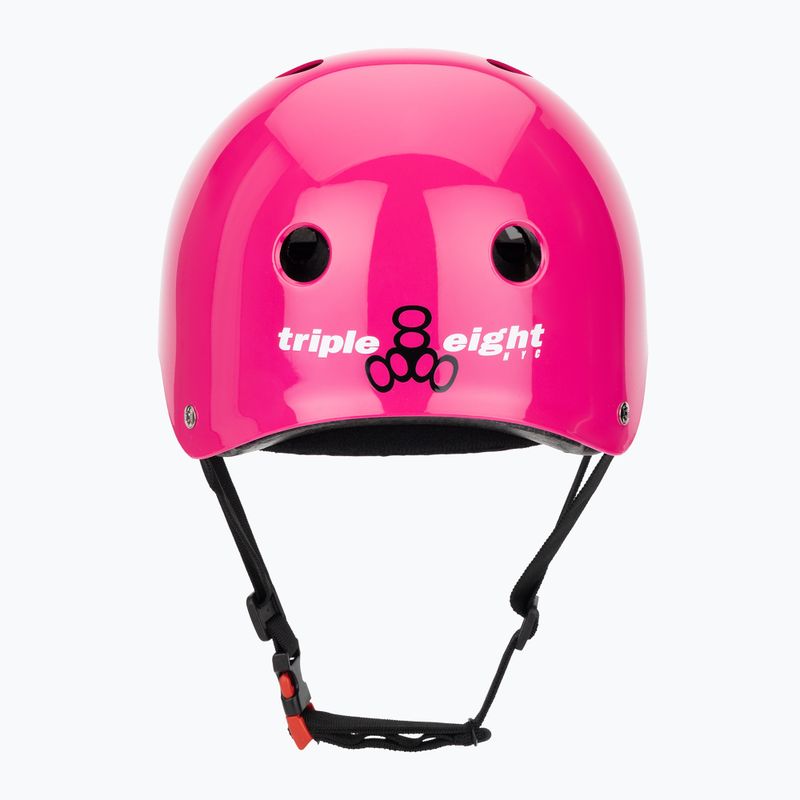 Cască Triple Eight The Certified Sweatsaver pink glossy 4