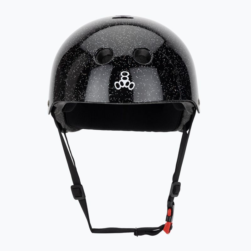 Cască Triple Eight The Certified Sweatsaver black glitter 2